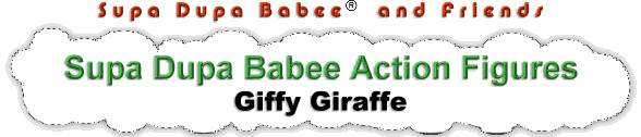 Giffy Giraffe Talking Action Figure